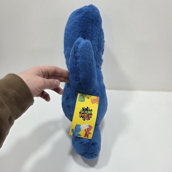 It's Sugar Sour Patch Kids Blue Plush Stuffed Toy 16" Candy Mascot - Picture 5 of 7